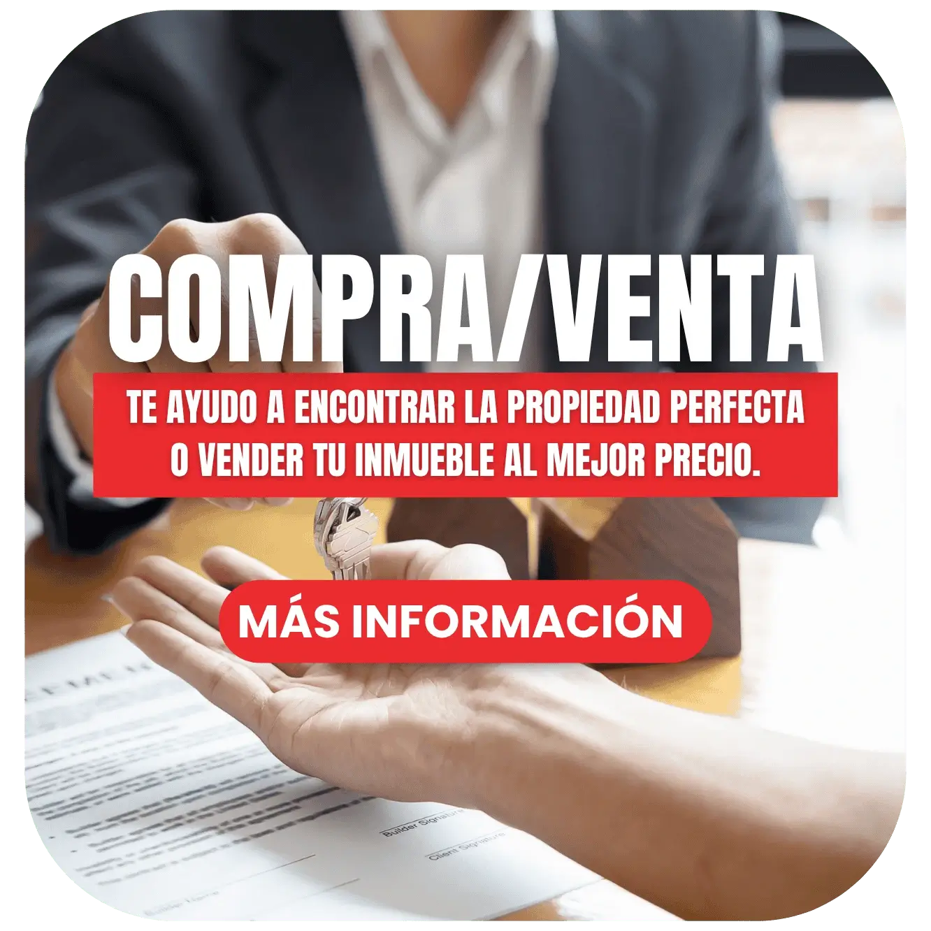 Servicio de Compra/Venta de Propiedades - Te ayudo a encontrar la propiedad perfecta o vender tu inmueble al mejor precio.