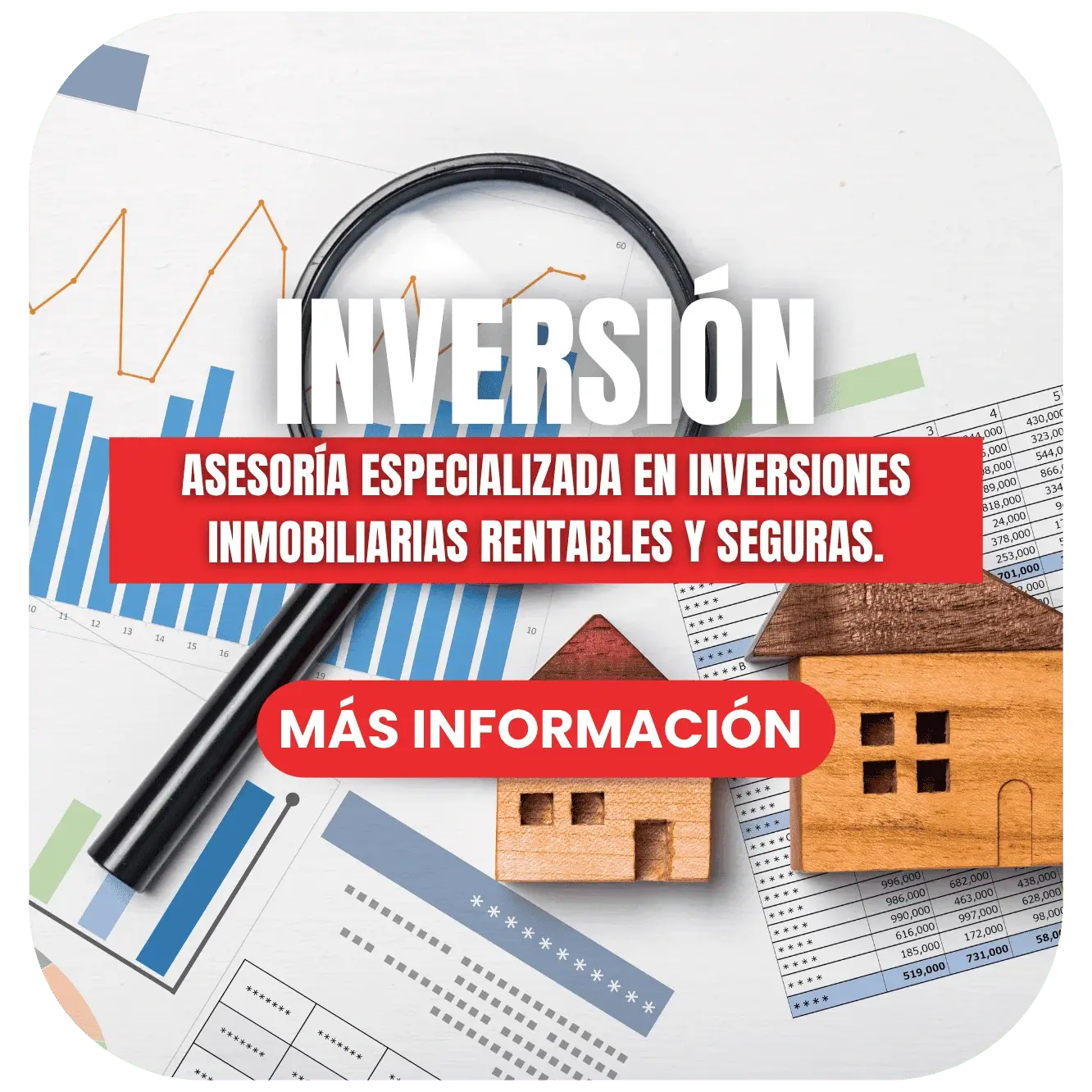Servicio de Inversión Inmobiliaria - Asesoría especializada en inversiones inmobiliarias rentables y seguras.